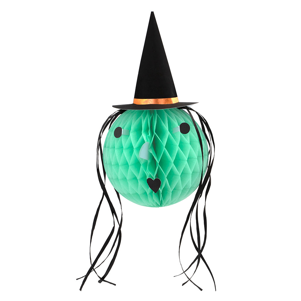 Cabezas de Halloween con Honeycomb balls