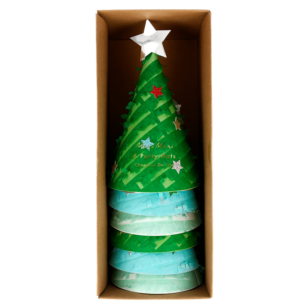 Gorros - árboles de Navidad