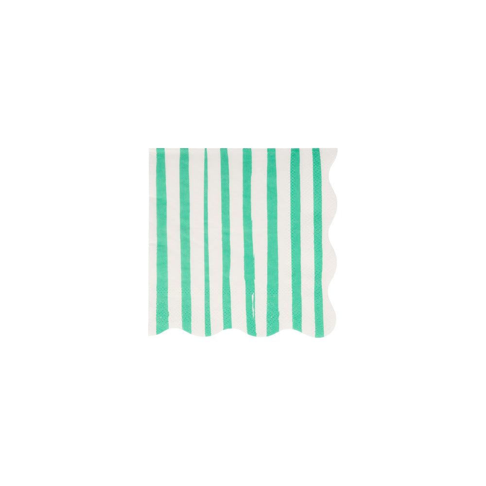 Servilletas rayas 8 colores - grandes