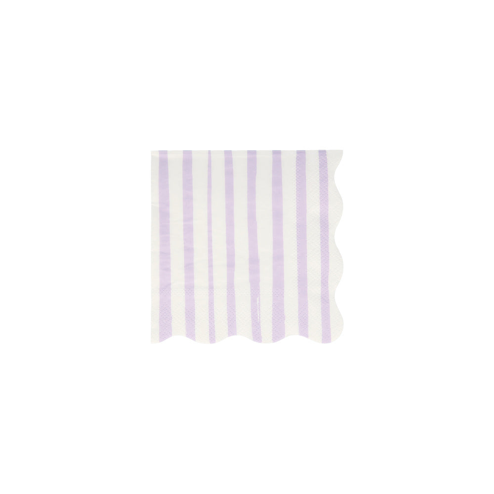 Servilletas rayas 8 colores - grandes
