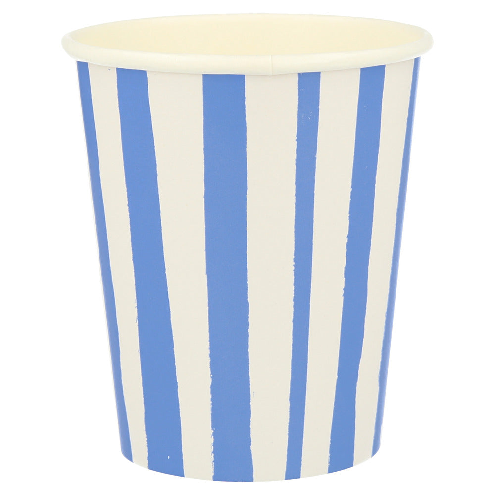 Vasos rayas 8 colores