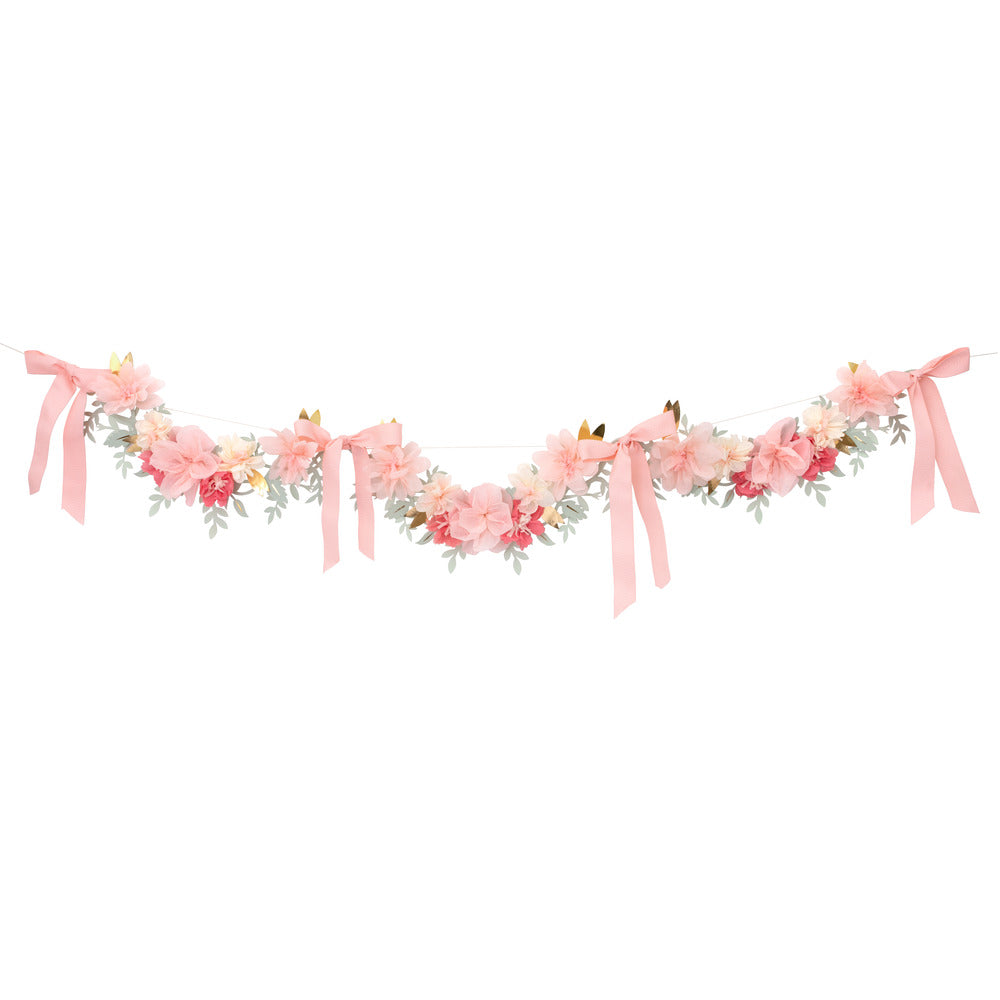 Guirnalda floral Ladurée Paris