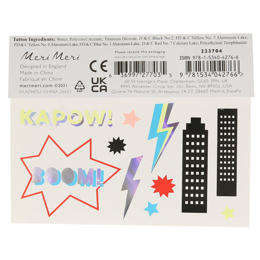 Tatuajes superhéroes