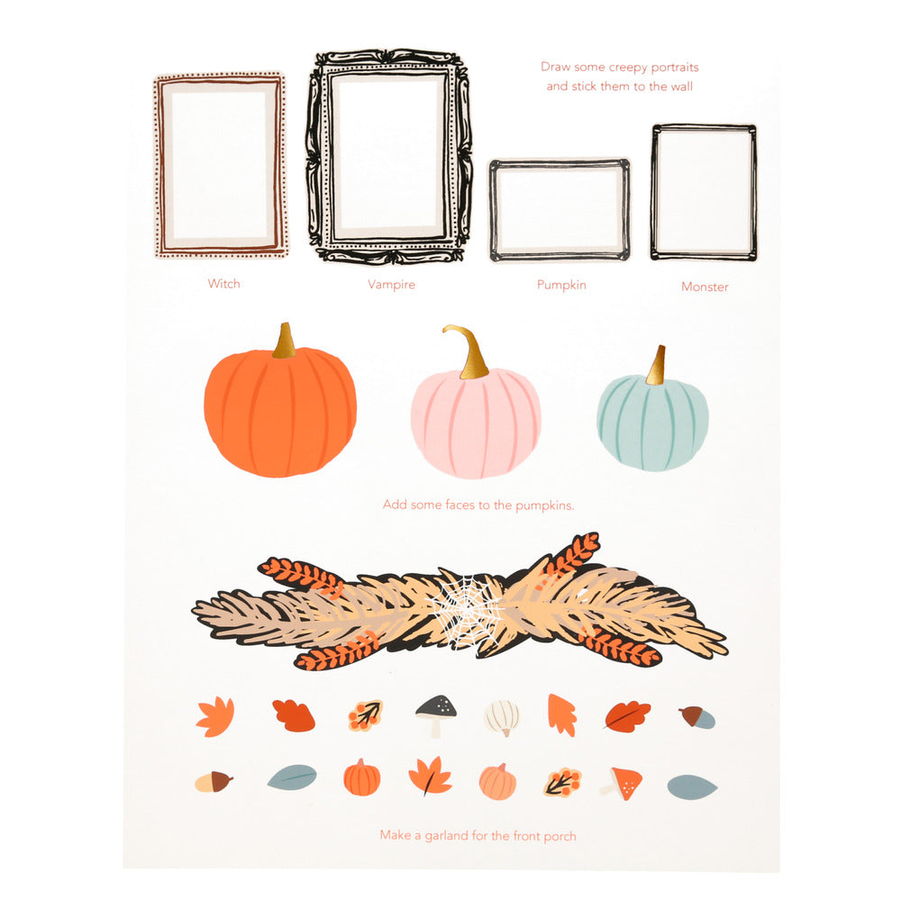 Casita de Halloween de cartón