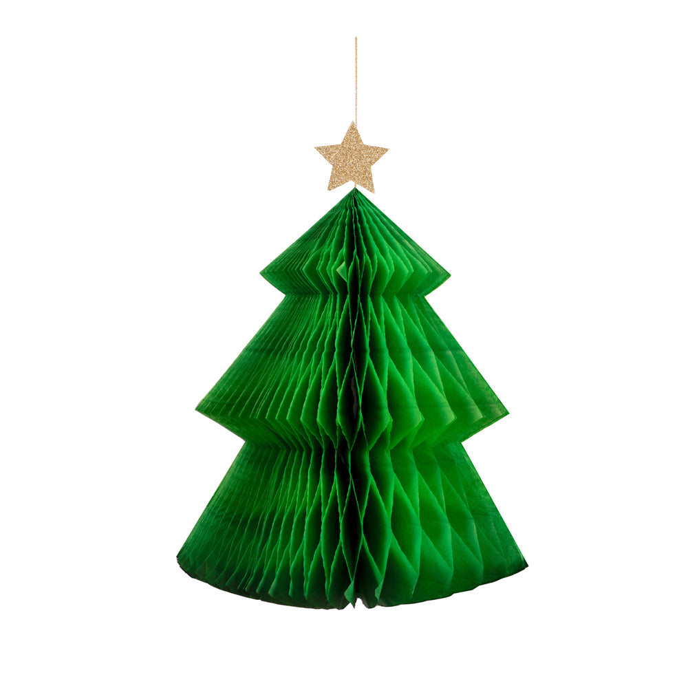 Decoraciones de Navidad de honeycomb balls