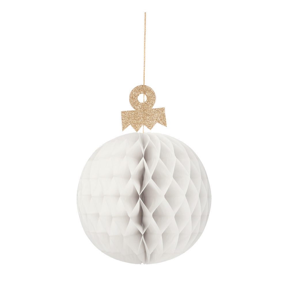 Decoraciones de Navidad de honeycomb balls
