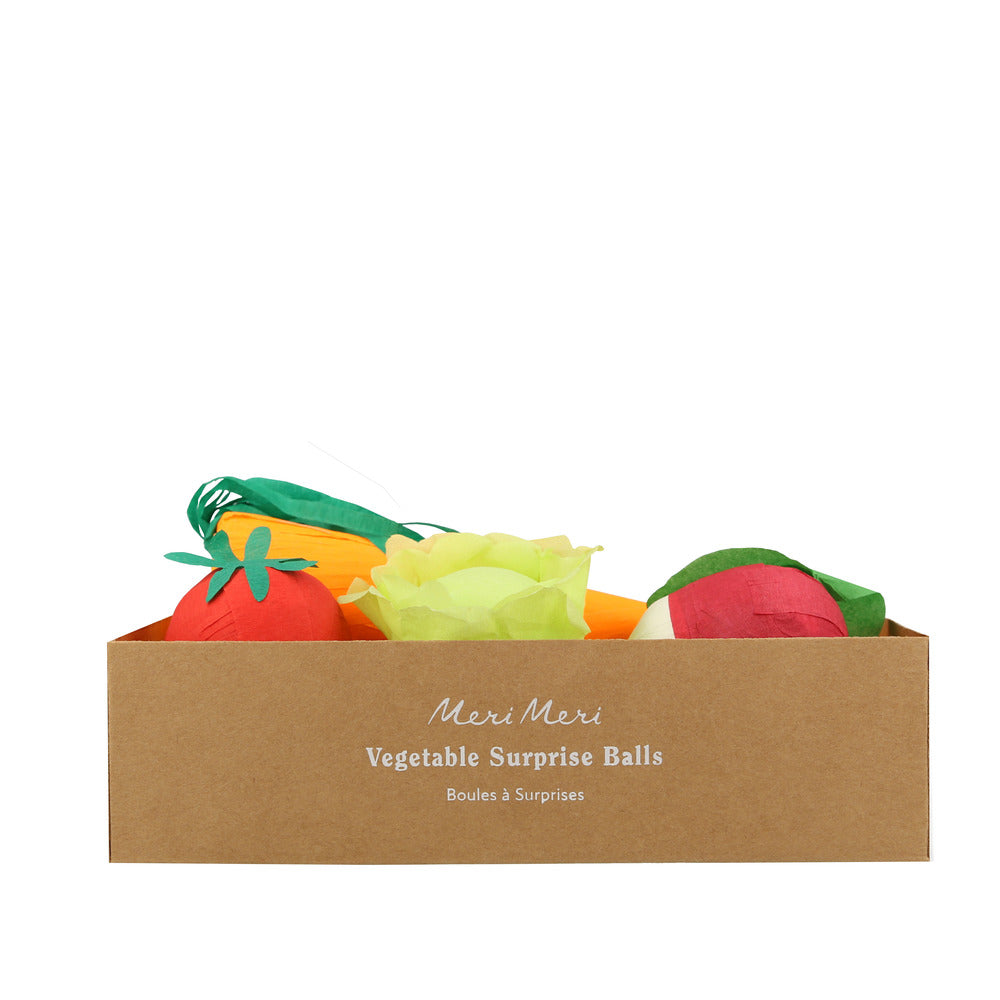 Bolitas sorpresa vegetales