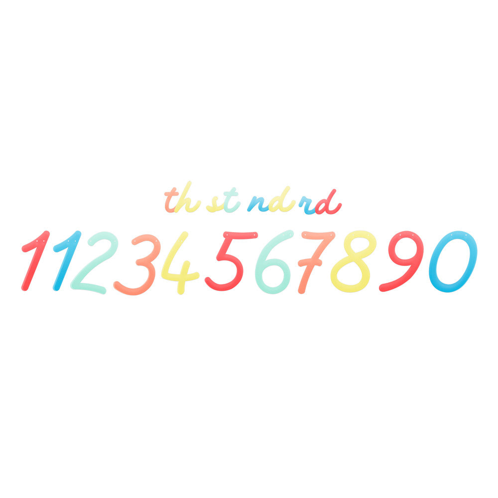 Guirnalda Happy Birthday manuscrita - multicolor