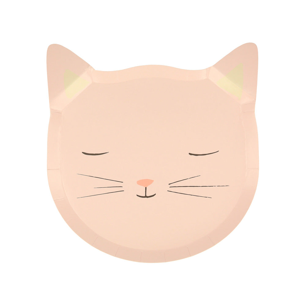 Platos con forma de gatito