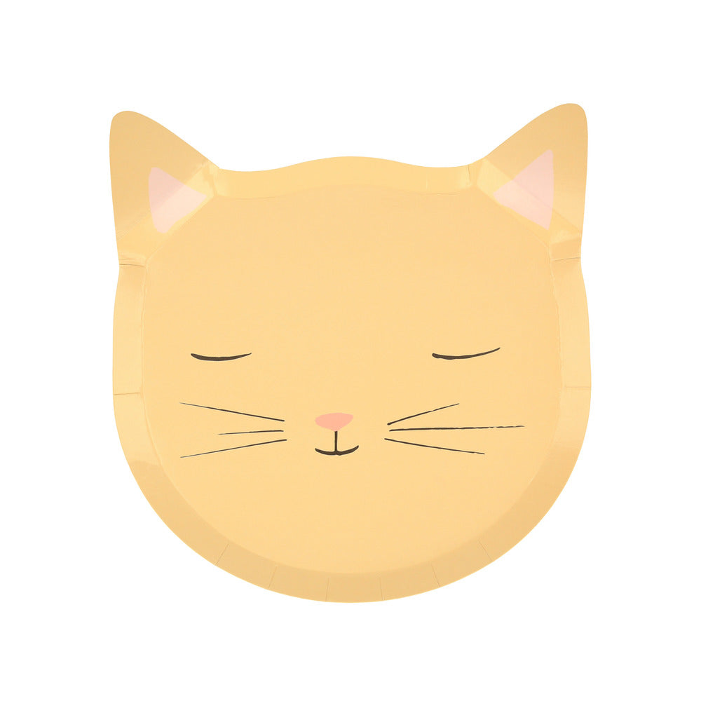 Platos con forma de gatito