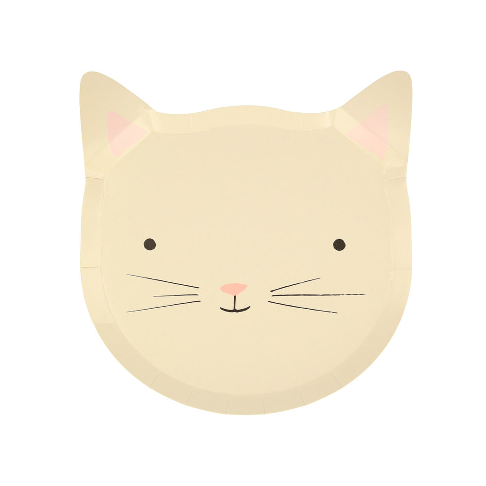 Platos con forma de gatito