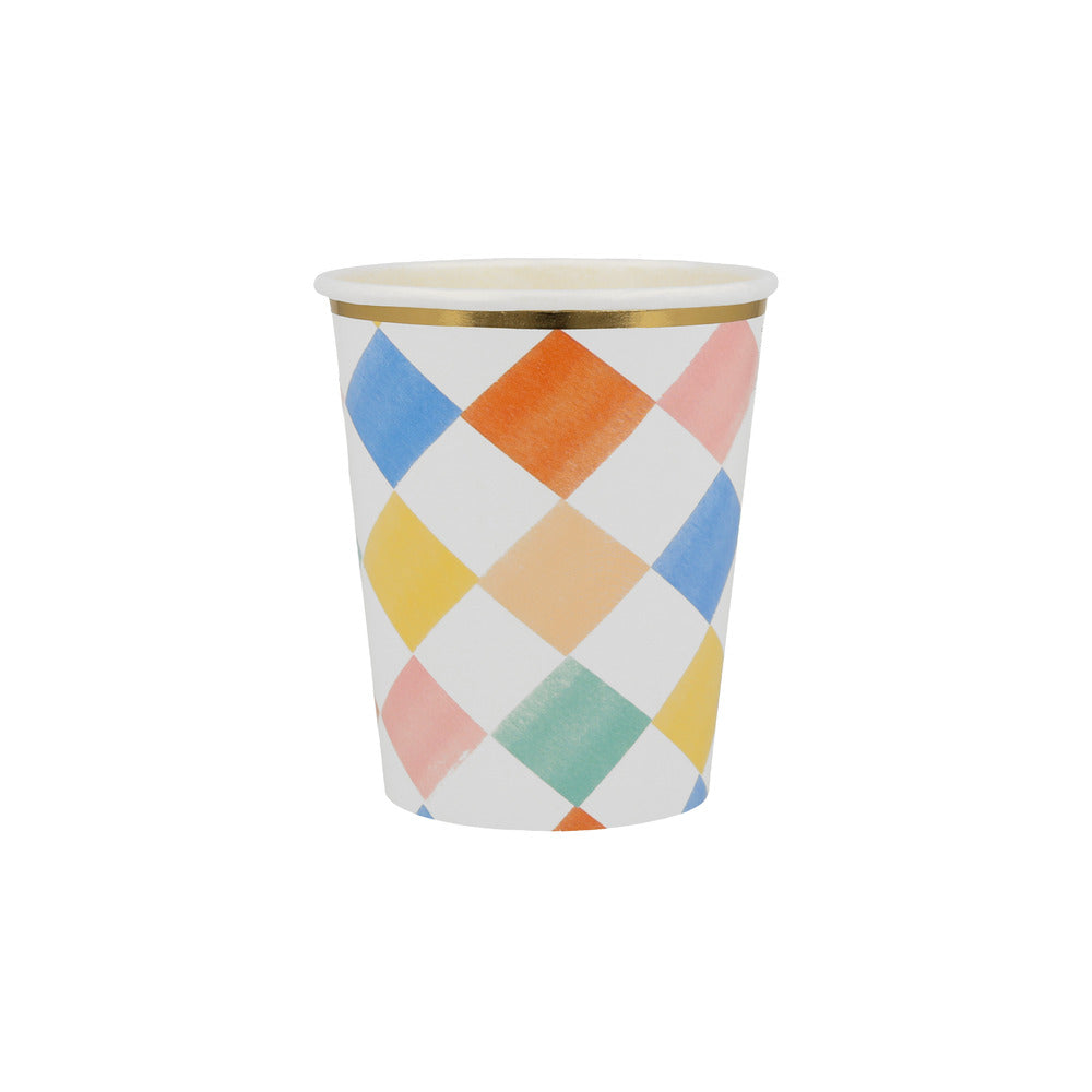 Vasos patrones de colores