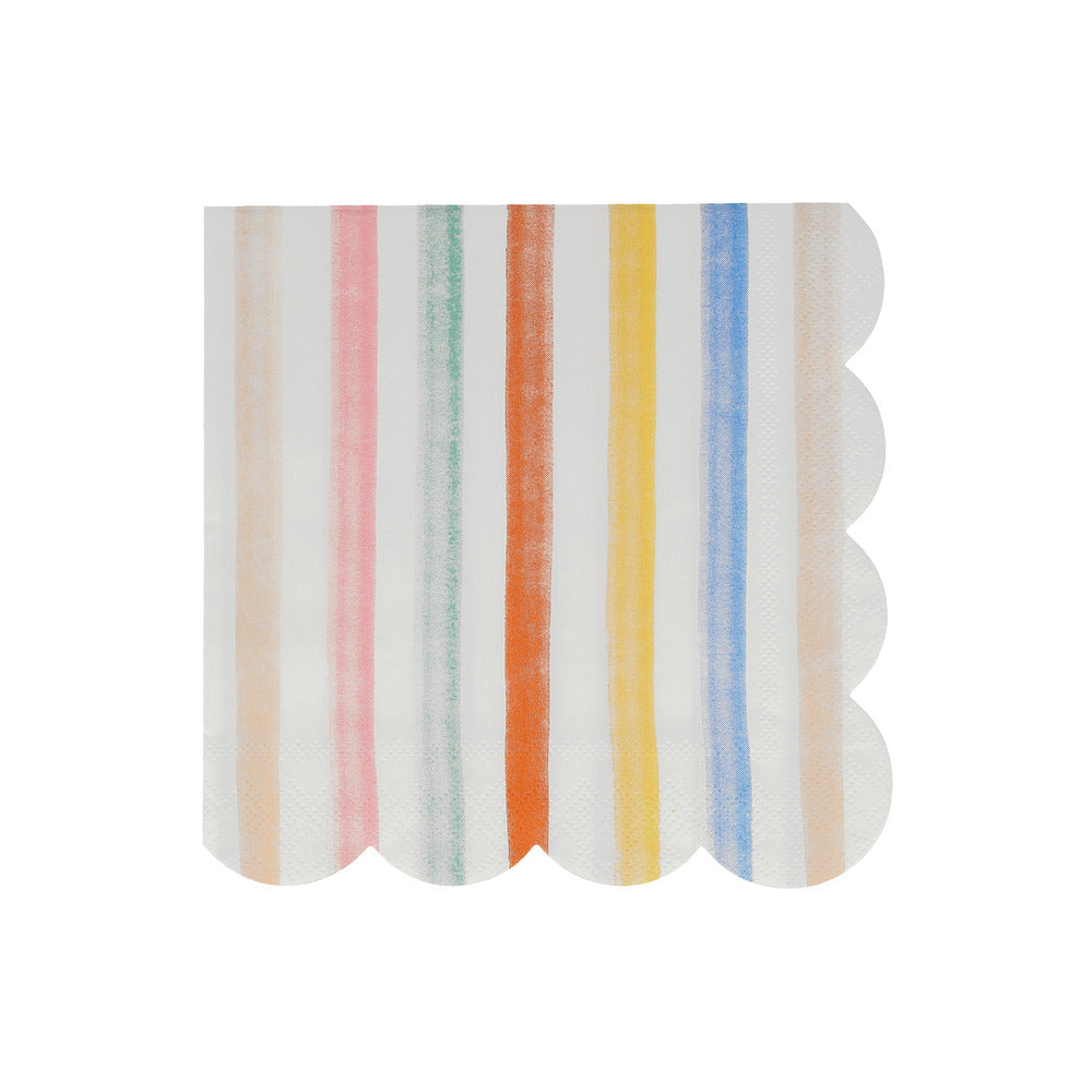 Servilletas patrones de colores - grandes