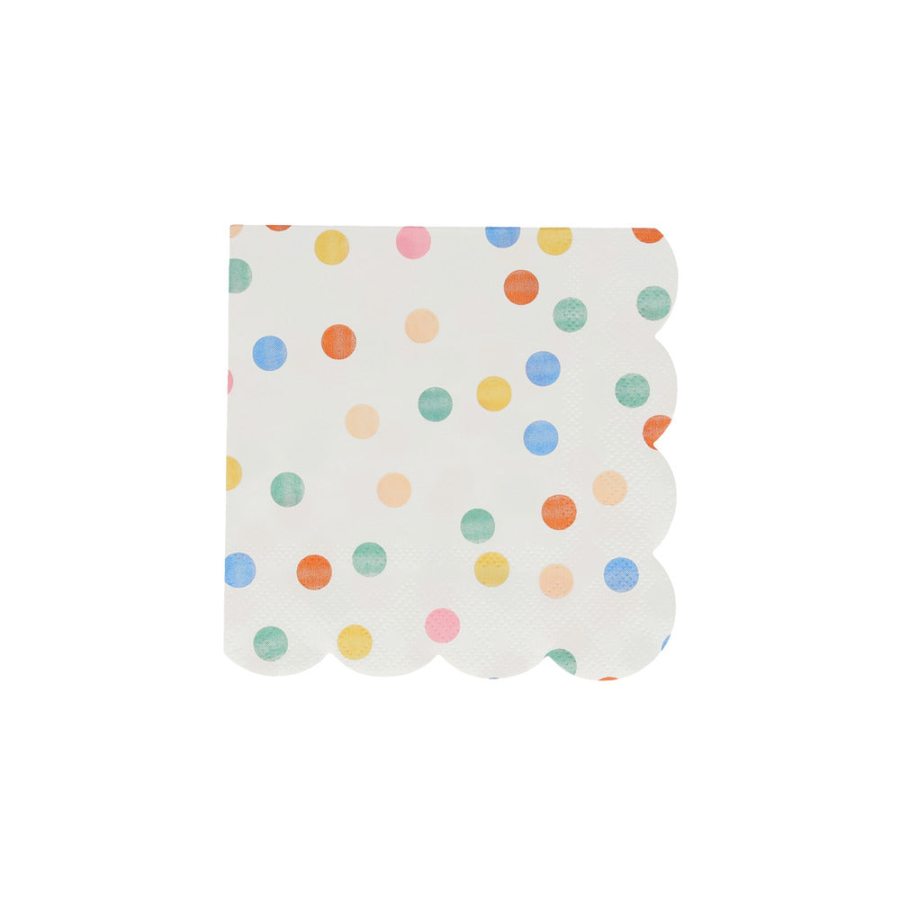 Servilletas patrones de colores - pequeñas