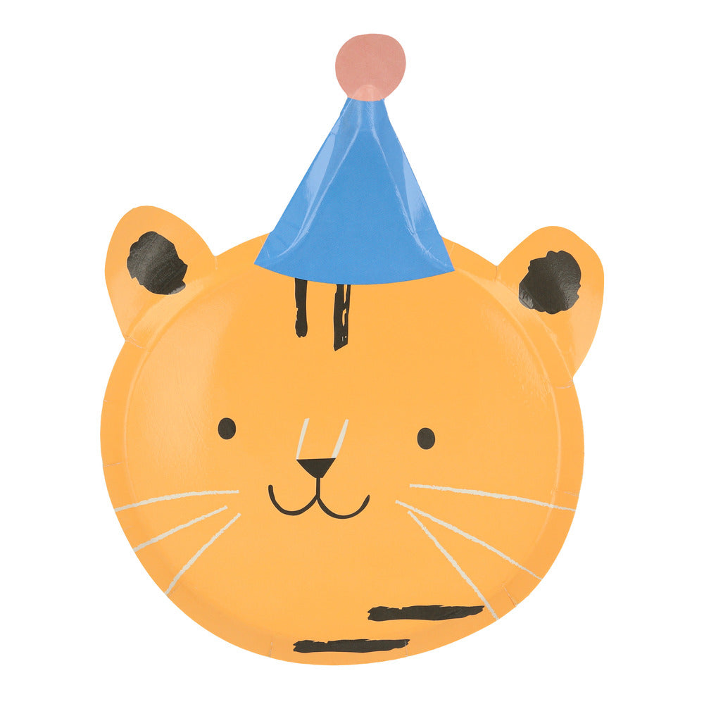 Platos con forma desfile de animales