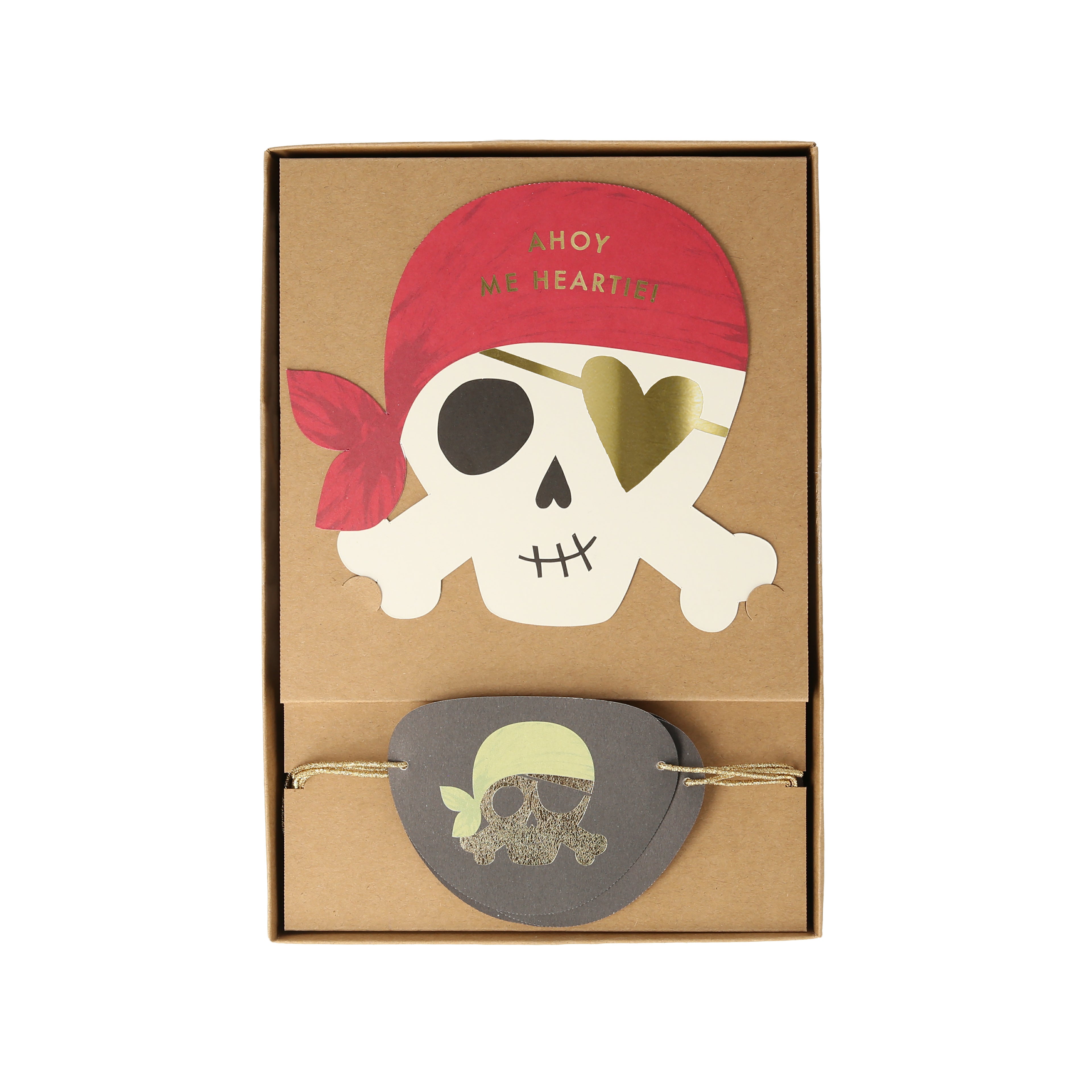 Set tarjetas de la amistad - piratas colores (24 unidades)