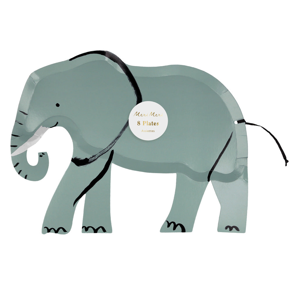 Platos con forma de elefante