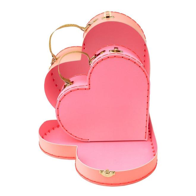 Set de maletas - corazones