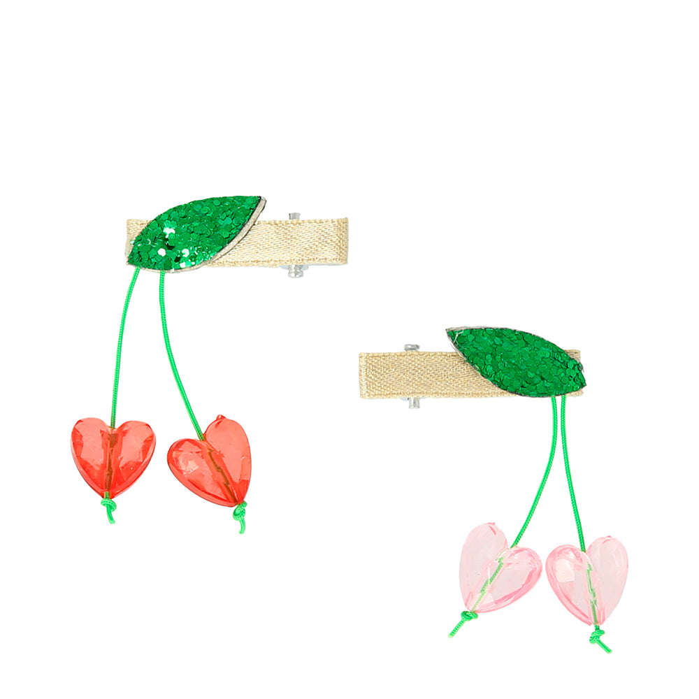 Pinzas - cerezas de mostacillas