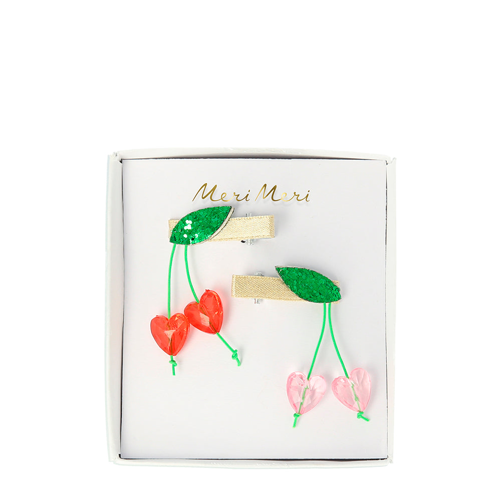 Pinzas - cerezas de mostacillas