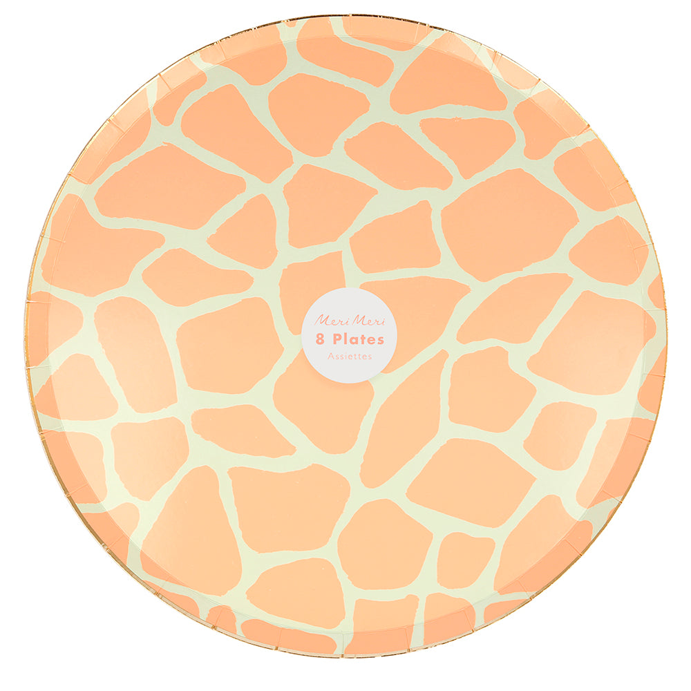 Platos animal print - extra grandes