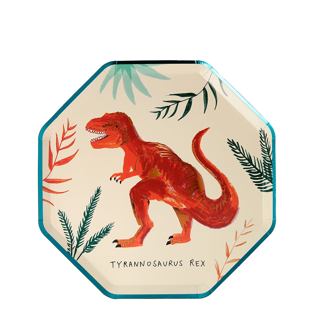 Platos reino de los dinosaurios - medianos