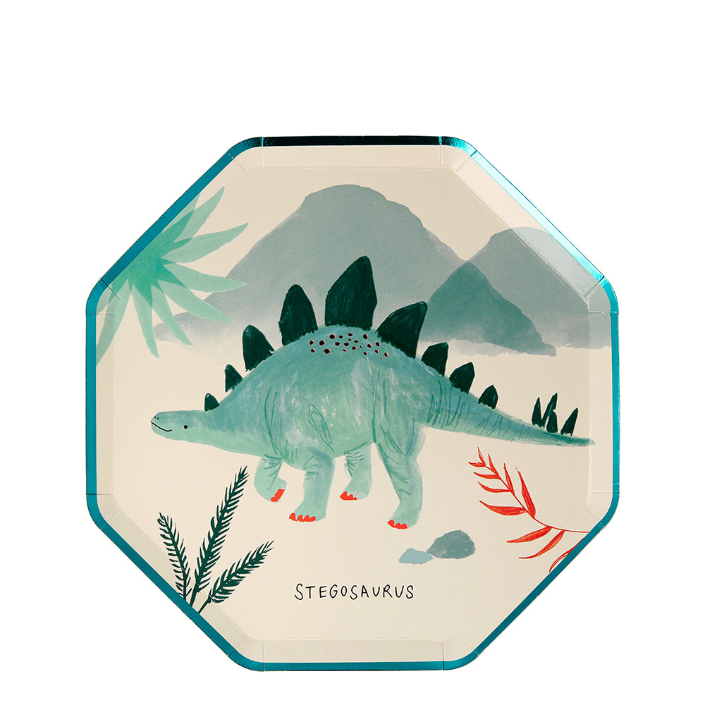 Platos reino de los dinosaurios - medianos