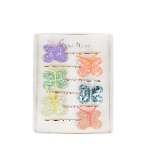 Pinches - mariposas glitter