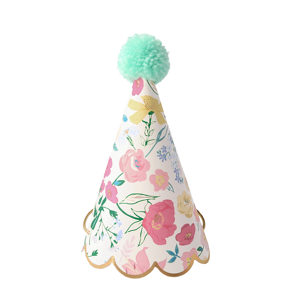 Gorros de cumpleaños jardín inglés