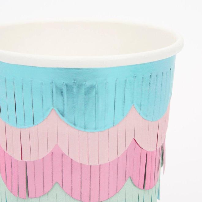 Vasos Sirenas con tiritas