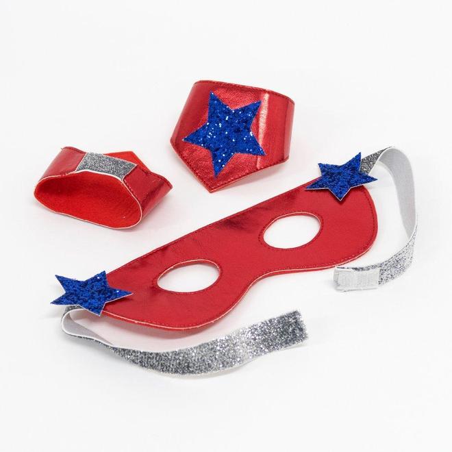 Disfraz - Capa de superhéroe azul