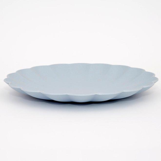 Platos de fibra de bambú - grandes 24cm