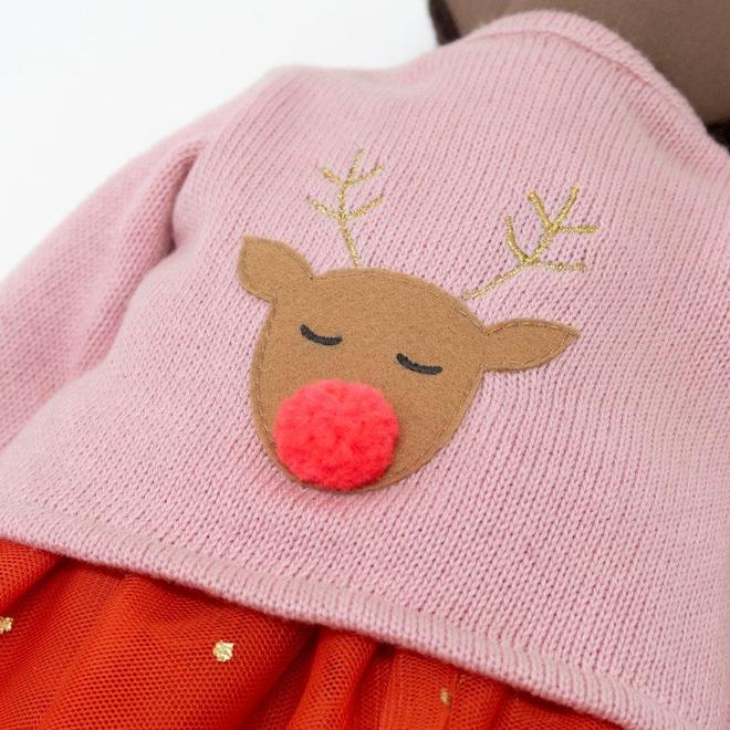 Muñeca - Holly con Jumper de Navidad