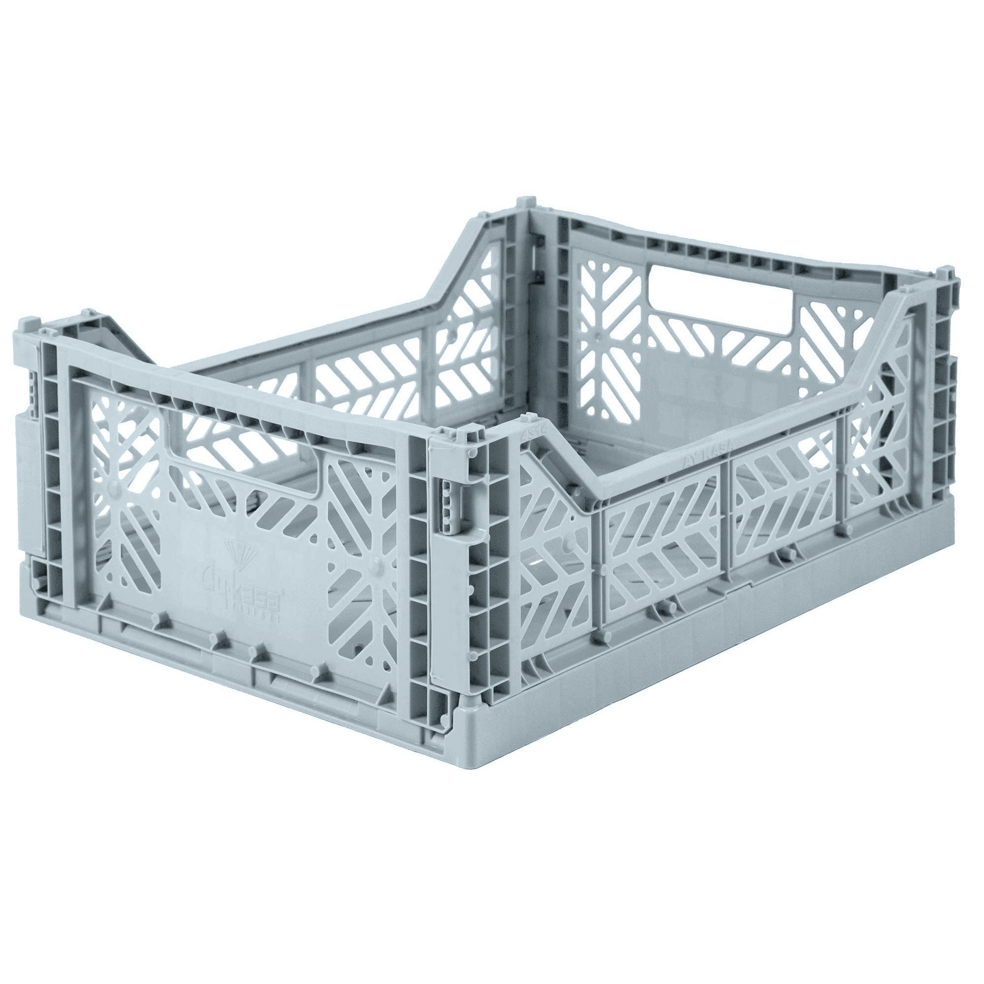 Caja plegable mediana - Celeste cielo