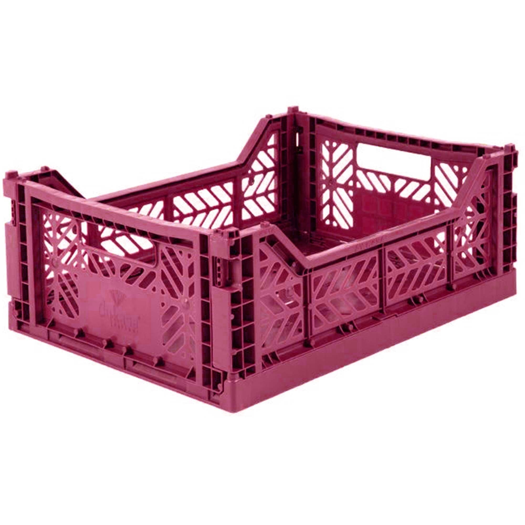 Caja plegable mediana - Guinda
