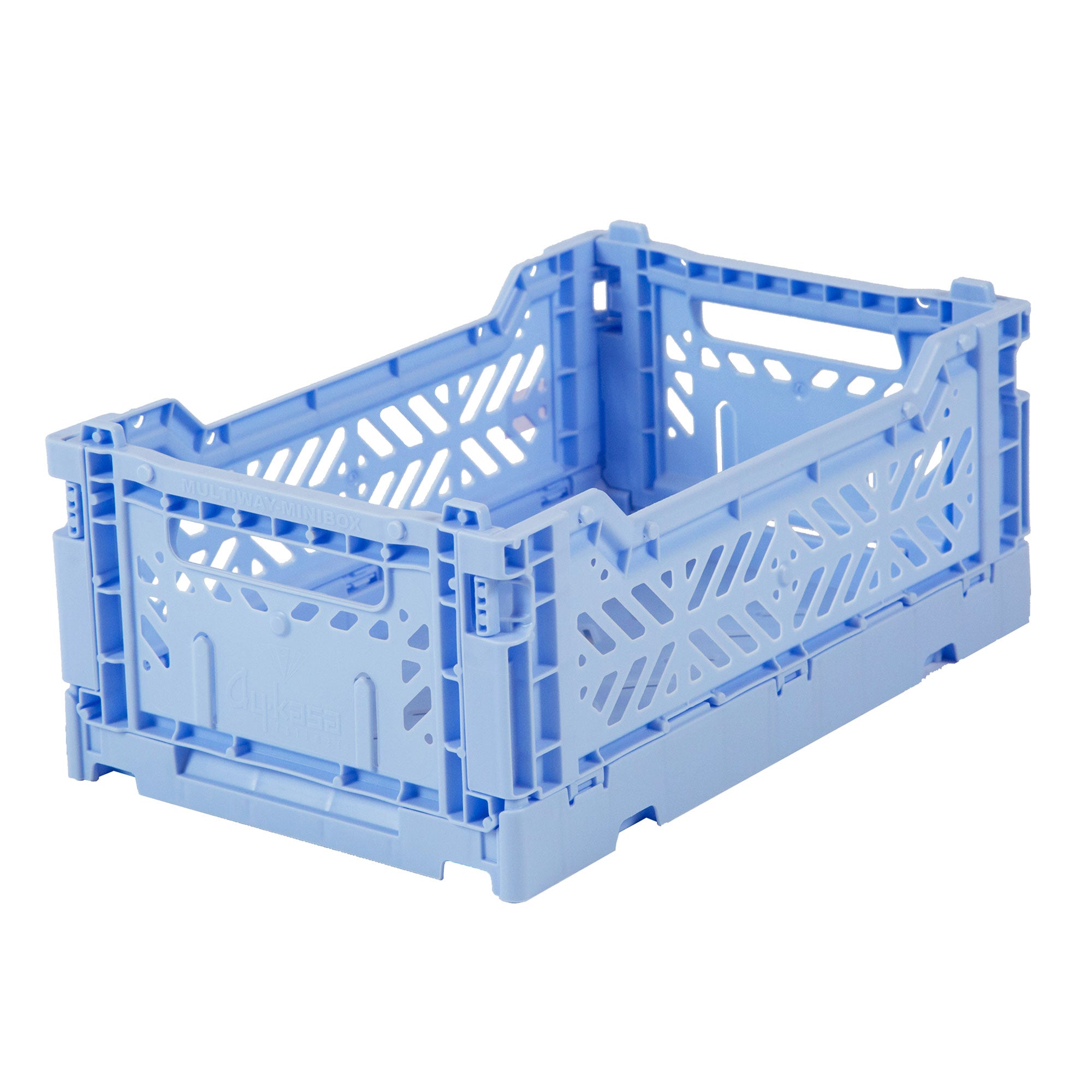 Caja plegable chica - Celeste