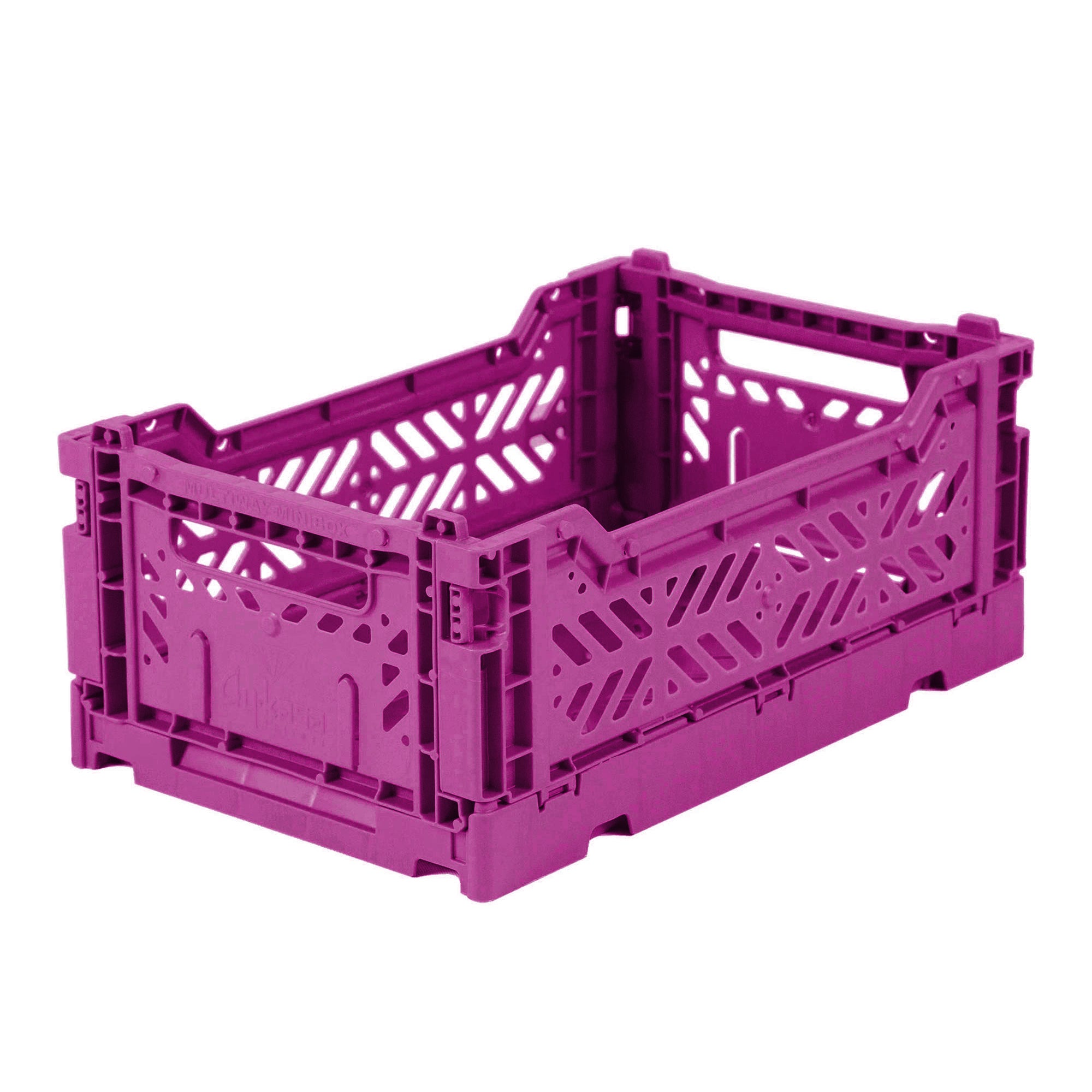 Caja plegable chica - Púrpura