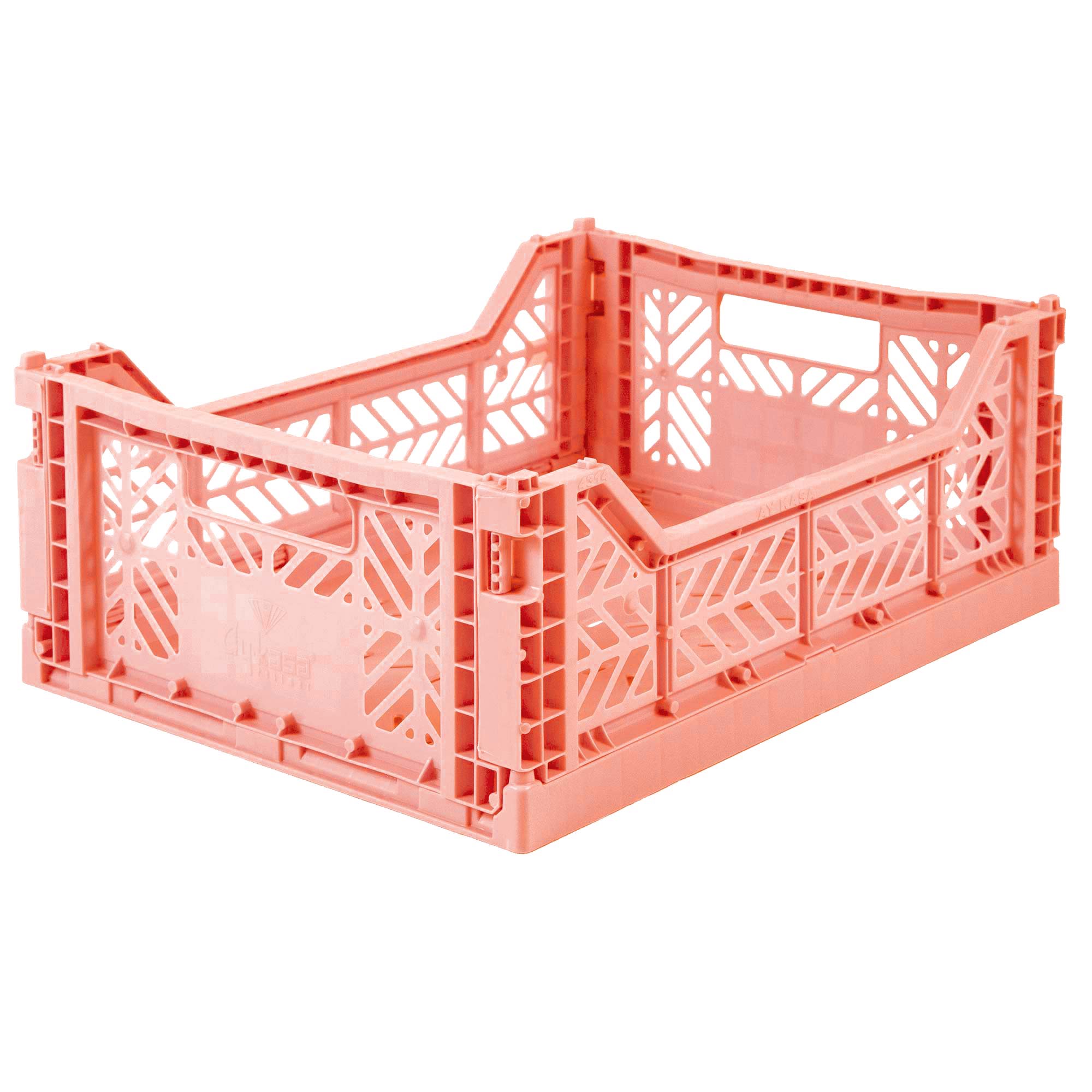 Caja plegable mediana - Salmón