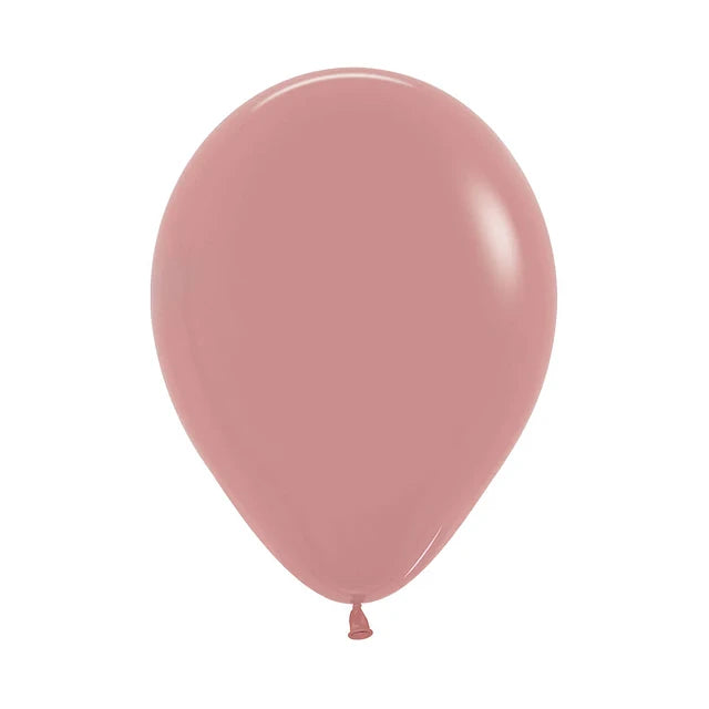 Pack 4 globos 30 cm - palo rosa