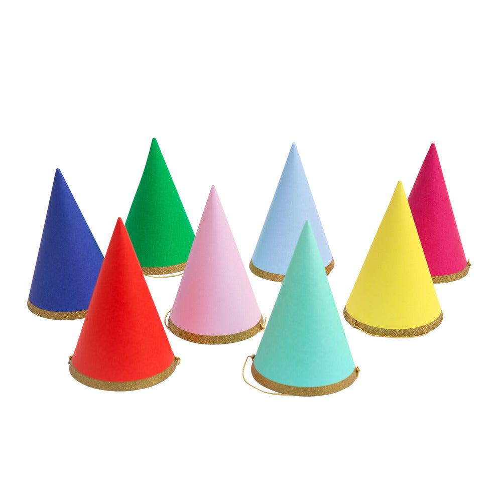 Gorros de cumpleaños - multicolor