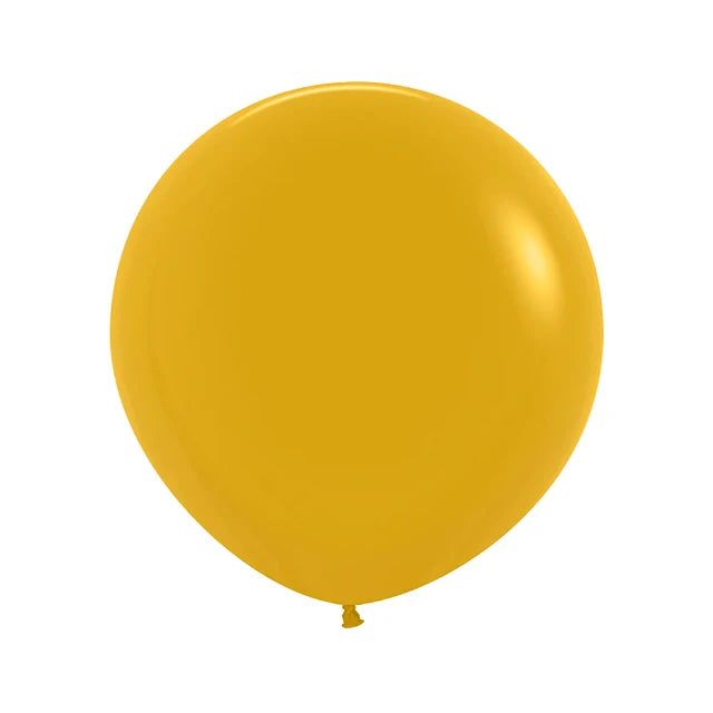 Pack 1 globo 45 cm - mostaza