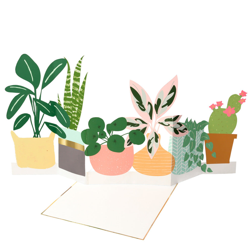Tarjeta - plantas (en blanco)