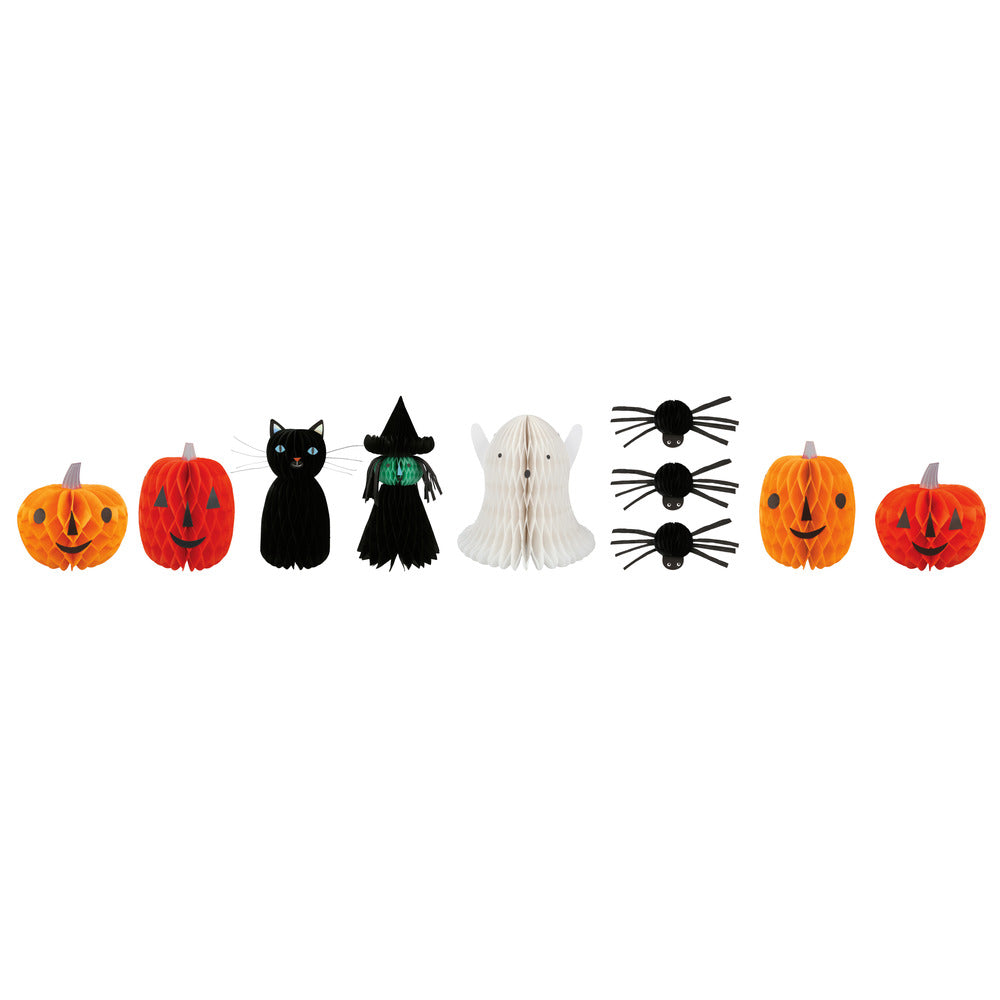 Figuras de Halloween de Honeycomb balls