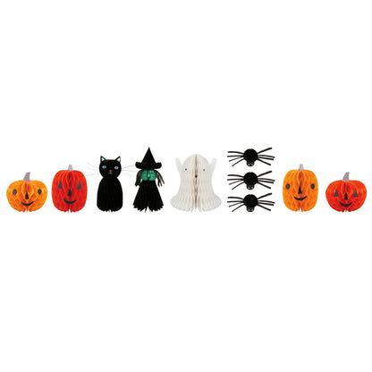 Figuras de Halloween de Honeycomb balls