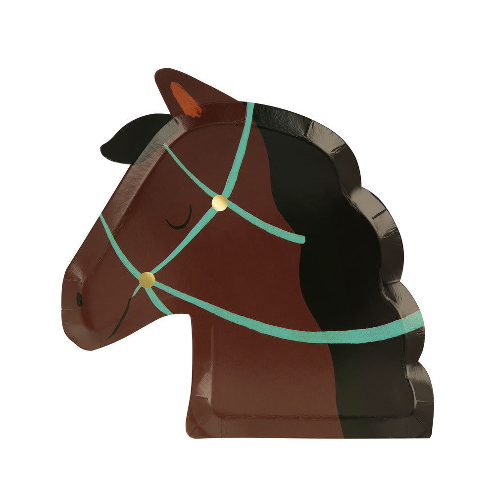Platos con forma de caballo