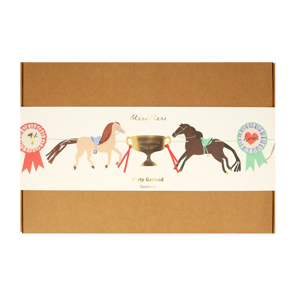 Guirnalda caballos