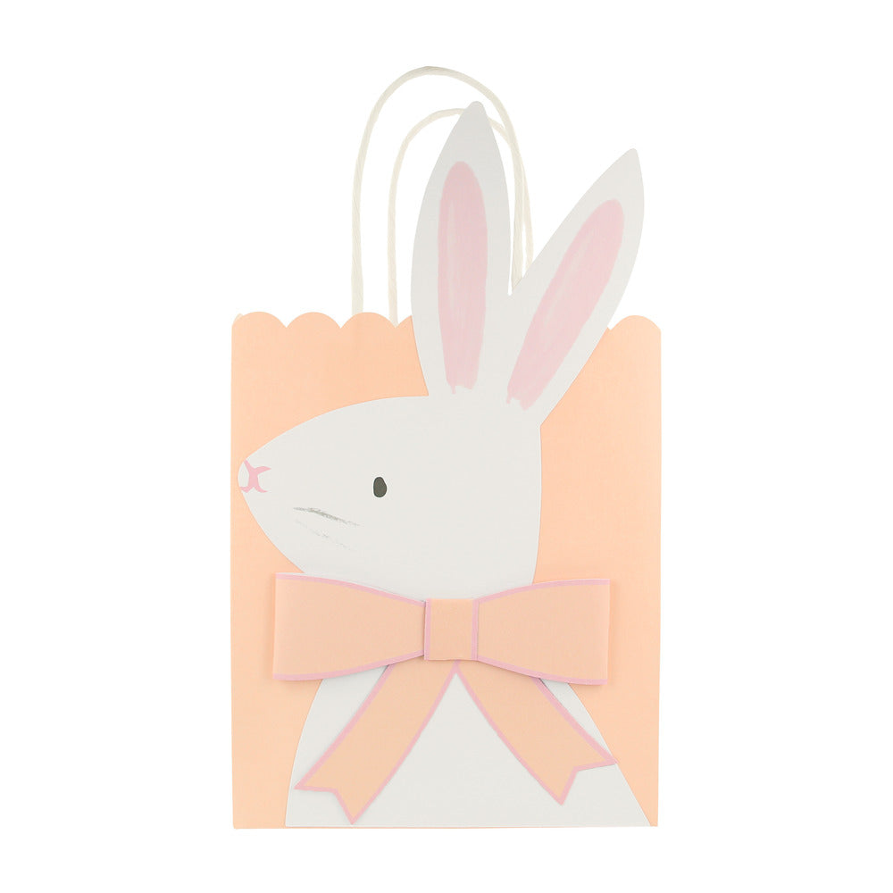 Bolsas con forma de conejos con lazos