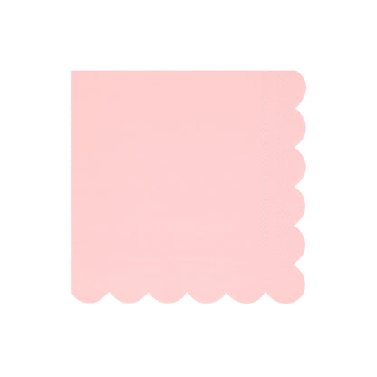 Servilletas rosado algodon de azucar - grandes