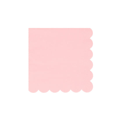 Servilletas rosado algodón de azúcar - pequeñas