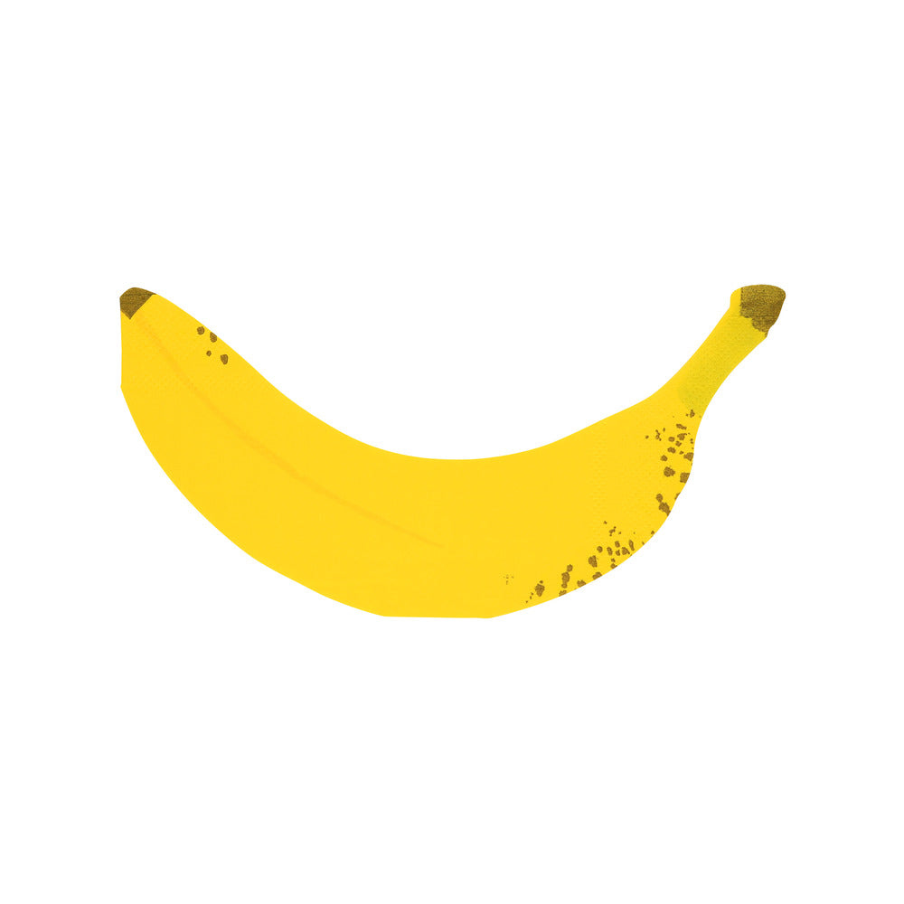 Servilletas con forma de banana